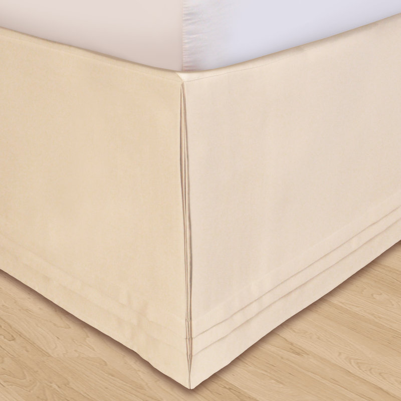 Veratex Matte Satin Bed Skirt & Reviews Wayfair